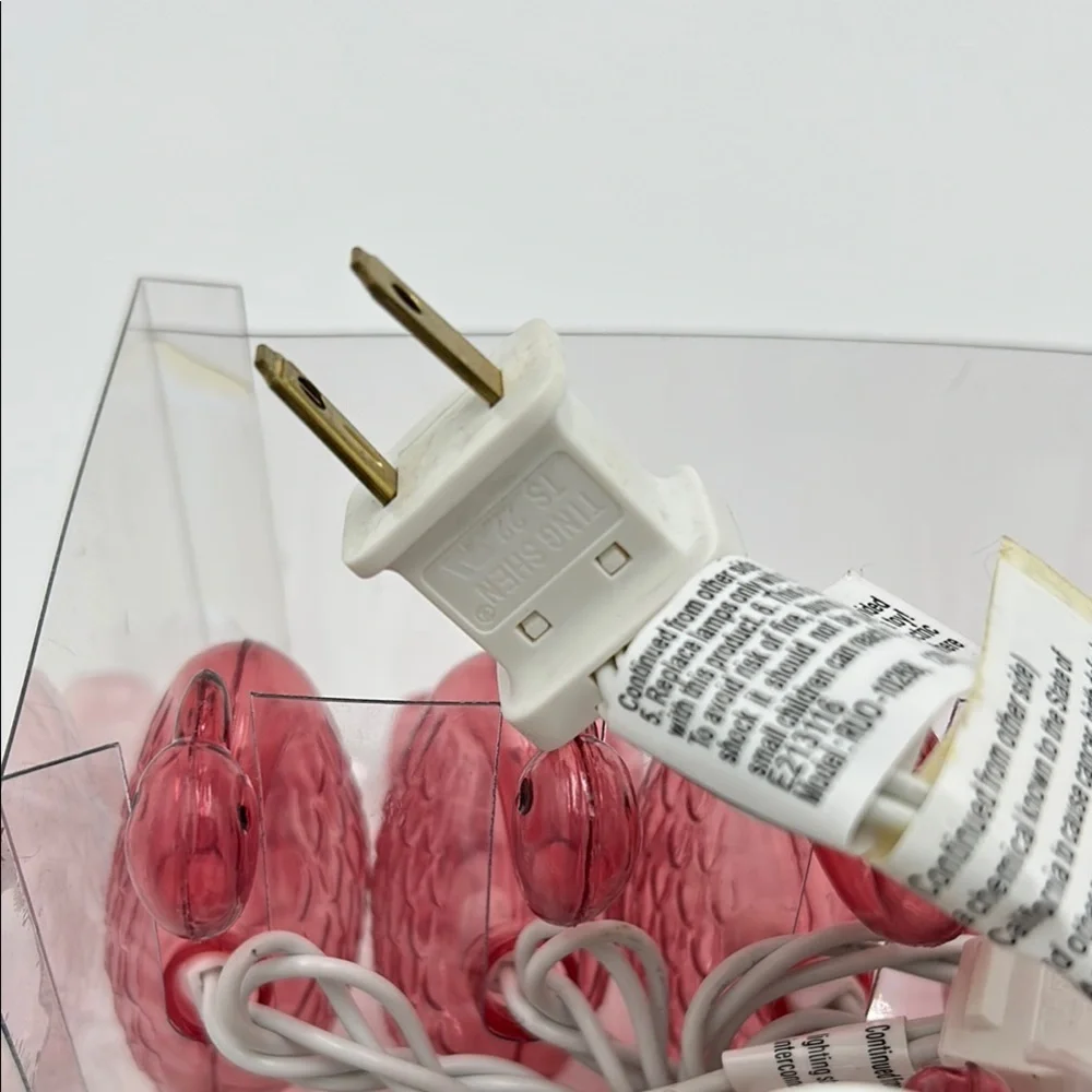 Target Pink Flamingo String Lights 10pcs Plug In New in box